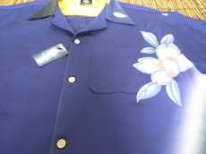 画像3: 着物アロハシャツ　XLサイズ　＃７４６ (3)